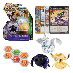 Bakugan Legends Starter 3-Pack - Gorthion Ultra, Leonidas, and Viloch