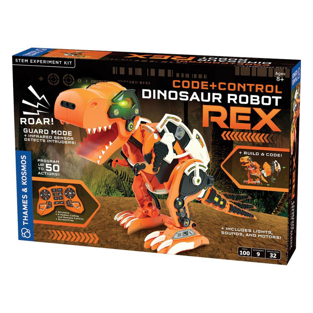 Code+Control Dinosaur Robot: REX