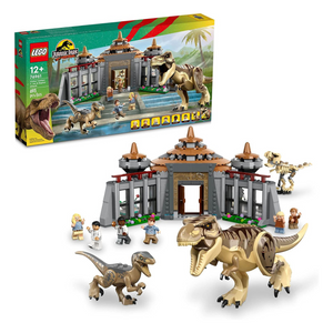 LEGO Jurassic Park Visitor Center: T. rex & Raptor Attack