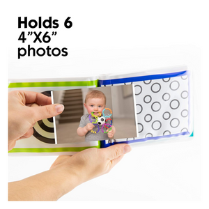 Holds 6 4"x6" photos