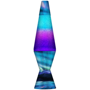 14.5" Northern Lights Lava Lamp