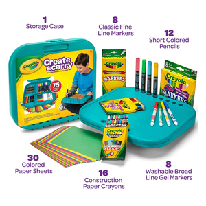  Crayola Create 'N Carry Art Set