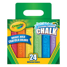 Load image into Gallery viewer,  Crayola Sidewalk Chalk 24 Count