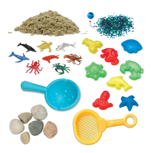 Sensory Bin Ocean and Sand pieces