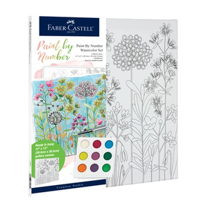 Paint by Number Watercolor Sets