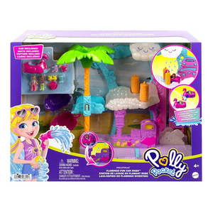 Polly Pocket Flamingo Fun Car Wash