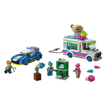 Load image into Gallery viewer, LEGO City Ice Cream Truck Police Chase