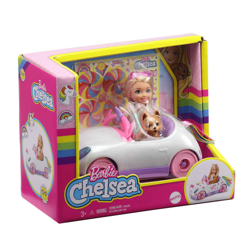 Barbie Chelsea Doll and Car