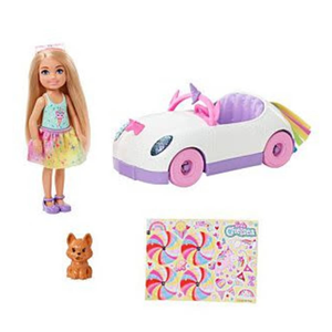 Barbie Chelsea Doll and Car