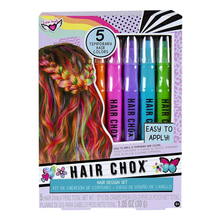 Load image into Gallery viewer, Fashion Angels Hair Chox Temporary Hair Chalk Color Set