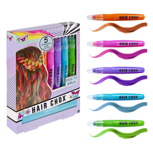 Load image into Gallery viewer, Fashion Angels Hair Chox Temporary Hair Chalk Color Set