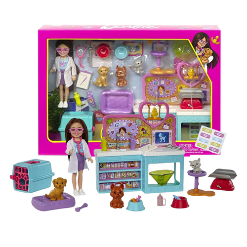 Barbie Chelsea Pet Vet Playset