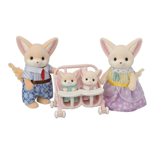 Calico Critters Fennec Fox Family