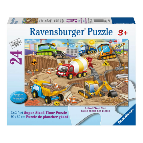 Construction Fun Floor Puzzle (24 piece)