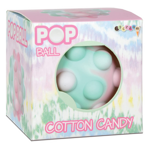 Cotton Candy Tie Dye Popper Ball