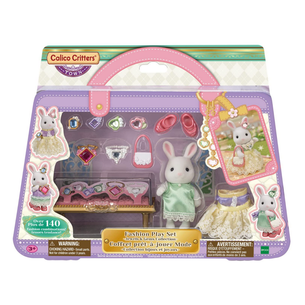 Calico Critters Fashion Playset Jewels & Gems Collection