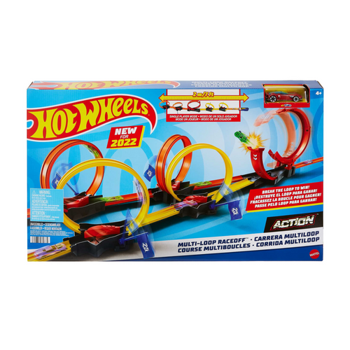 Hot Wheels Multi-Loop Race Off Playset