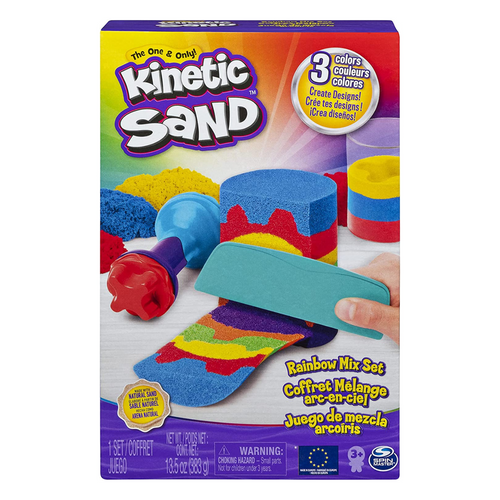 Kinetic Sand Rainbow Mix Set