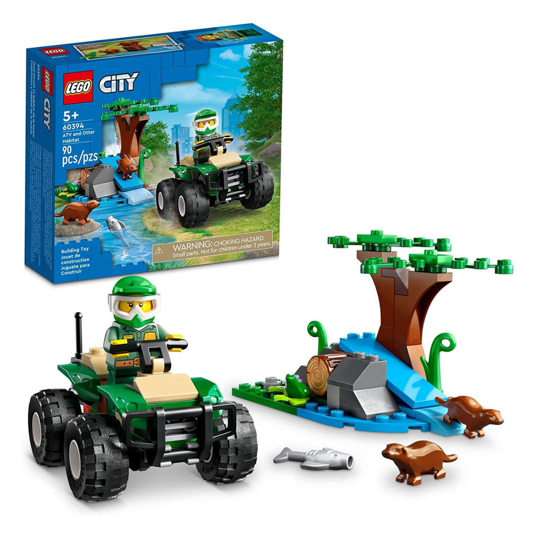 LEGO City ATV and Otter Habitat