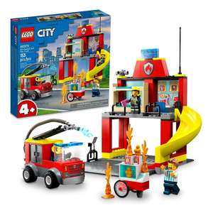 LEGO City Fire Station and Fire Engine