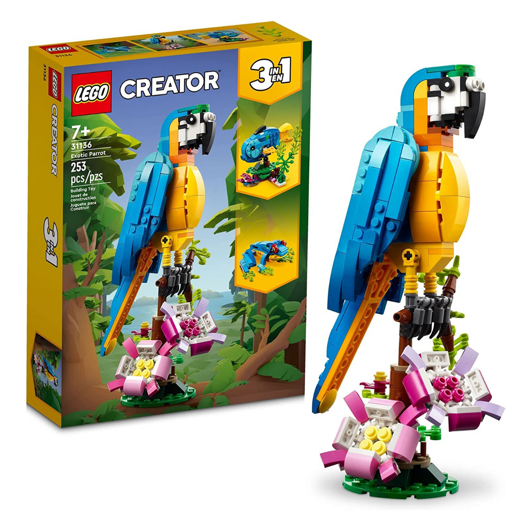 LEGO Creator 3 in 1 Exotic Parrot