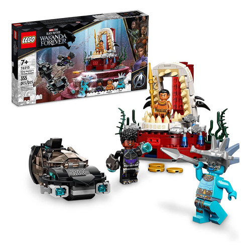 LEGO Marvel Black Panther Wakanda Forever King Namor’s Throne Room