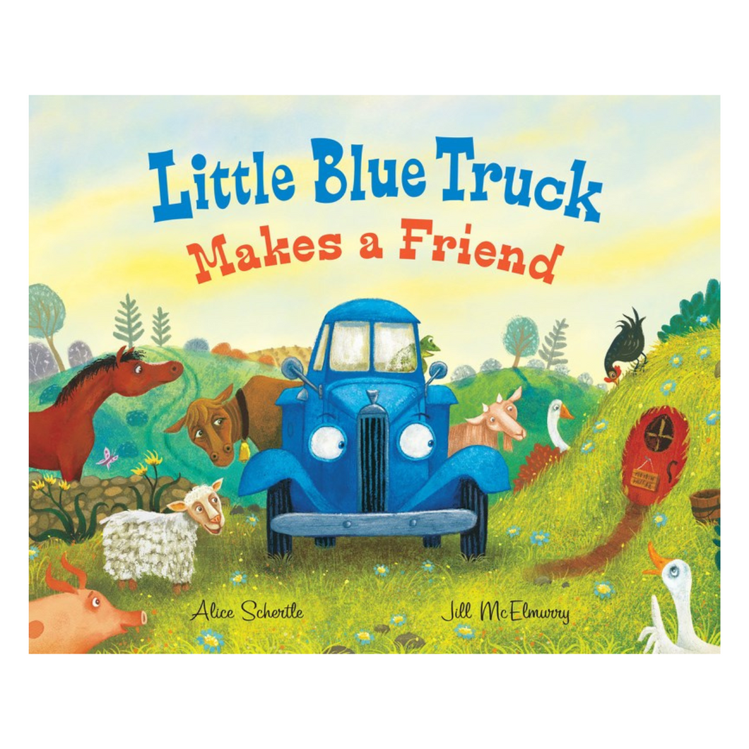 Little Blue Truck Makes a Friend