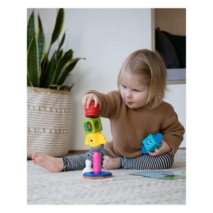 Child playing with My First Totem