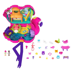 Polly Pocket Flamingo Party Playset