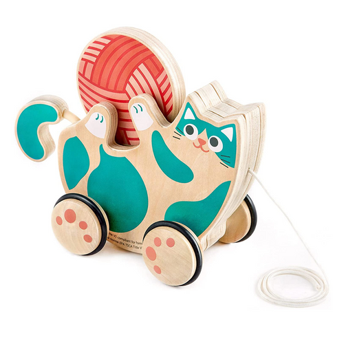 Pull-Along Roll & Rattle Kitten