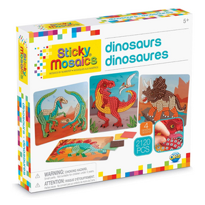 Sticky Mosaics Dinosaurs