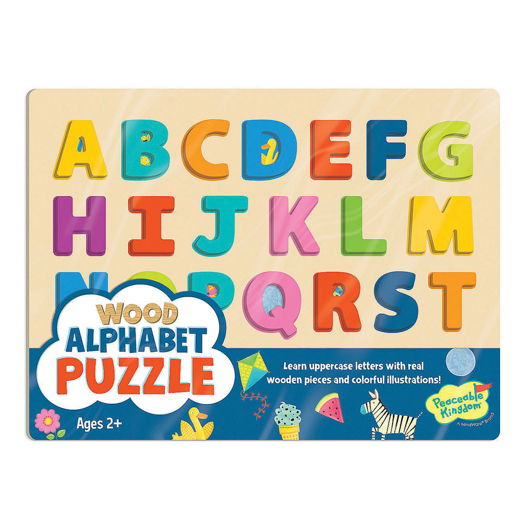 Wood Alphabet Puzzle