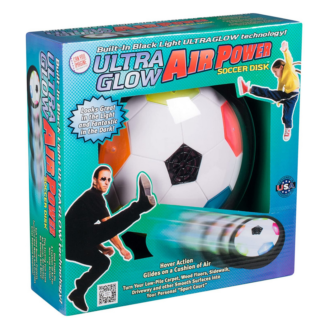 Ultra Glow Air Power Soccer Disk