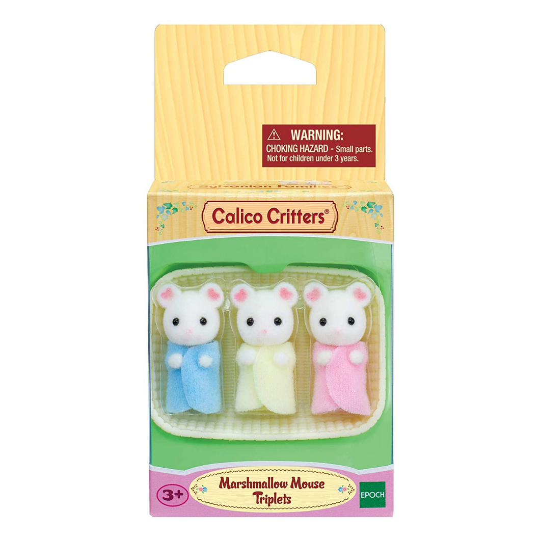 Calico Critters - Marshmallow Mouse Triplets