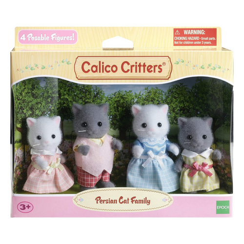 Calico Critters - Persian Cat Family