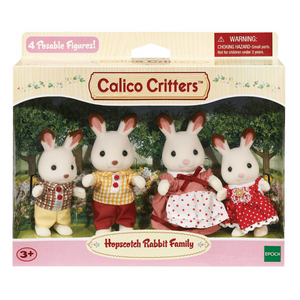 Calico Critters - Hopscotch Rabbit Family