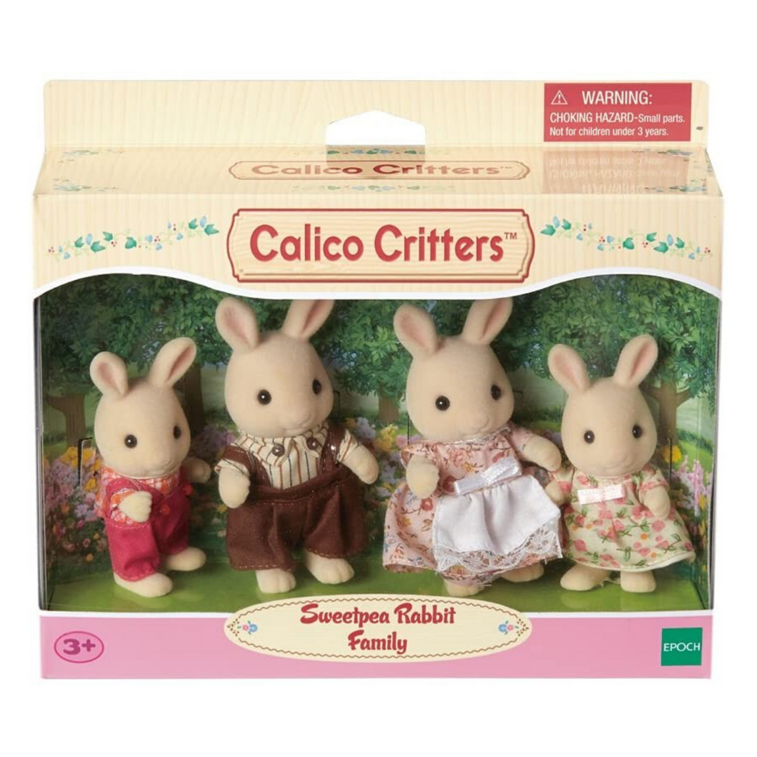 Calico Critters - Sweetpea Rabbit Family