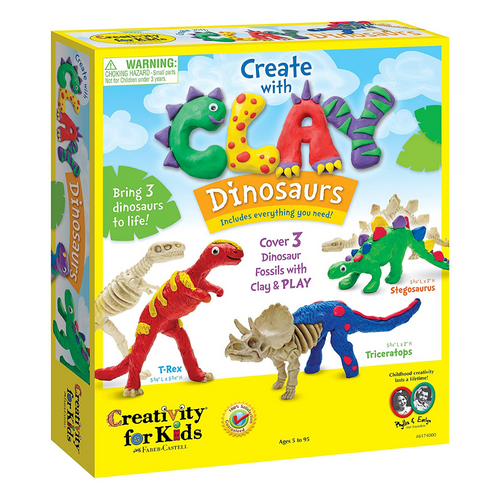 Create with Clay Dinosaurs