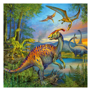 Dino Fascination 3-in-1, 49-Piece Puzzle