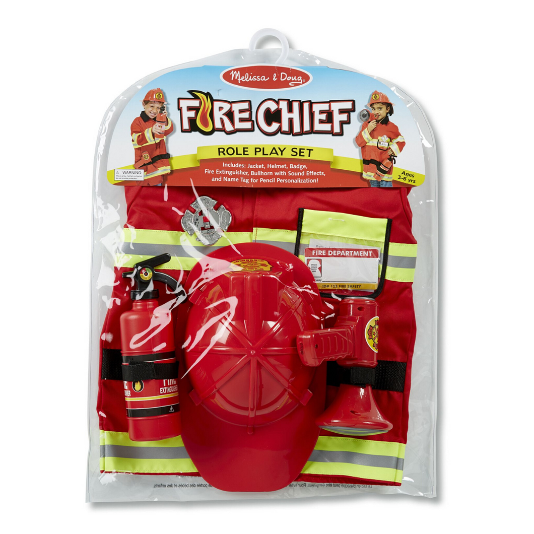 Fire Chief Role Play Set