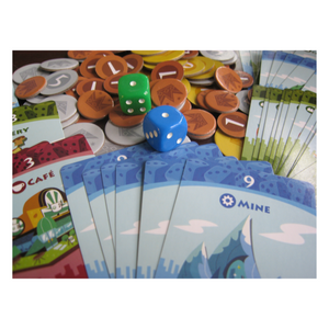 Machi Koro game components