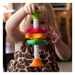 Child playing with Mini Spinny