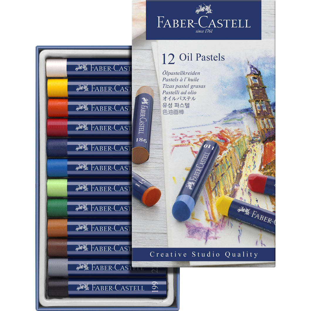 Oil Pastels 12 Count