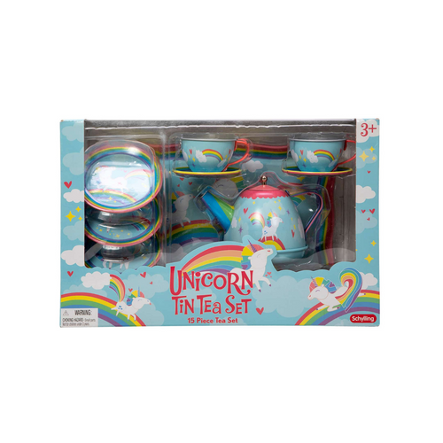 Unicorn Tin Tea Set