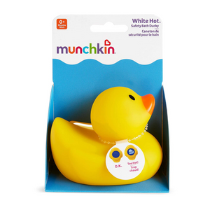 White Hot Safety Bath Ducky